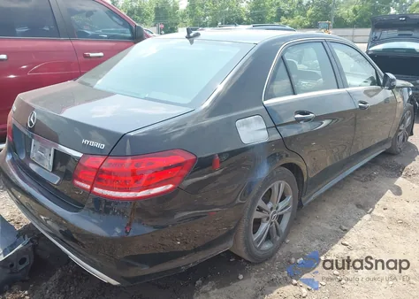 2014 Mercedes-Benz E 400 Hybrid Sport from USA, damaged, VIN WDDHF9FB5EA809080